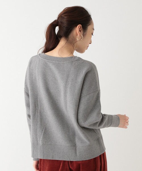 studio CLIP（スタディオクリップ）の「ミッキーマウス/スウェットプルオーバー（トップス・オフホワイト/チャコール/アイボリー）」の9枚目の写真