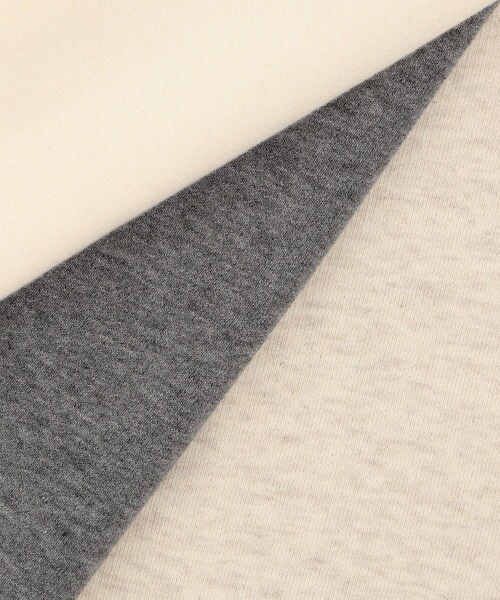 studio CLIP（スタディオクリップ）の「ミッキーマウス/スウェットプルオーバー（トップス・オフホワイト/チャコール/アイボリー）」の16枚目の写真