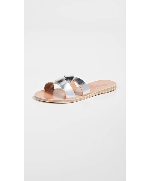 ANCIENT GREEK SANDALS（エンシェントグリークサンダルズ）の「Ancient Greek Sandals Desmos Slides（サンダル・レディース・Black/Beige/Silver・35/36/37/38/39/40/41）」の3枚目の写真