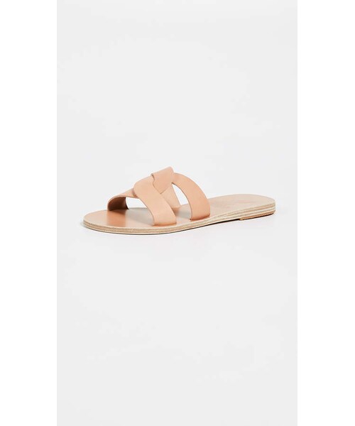 ANCIENT GREEK SANDALS（エンシェントグリークサンダルズ）の「Ancient Greek Sandals Desmos Slides（サンダル・レディース・Black/Beige/Silver・35/36/37/38/39/40/41）」の2枚目の写真