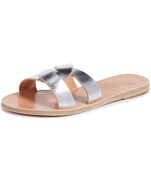 ANCIENT GREEK SANDALS（エンシェントグリークサンダルズ）の「Ancient Greek Sandals Desmos Slides（サンダル・レディース・Black/Beige/Silver・35/36/37/38/39/40/41）」の6枚目の写真
