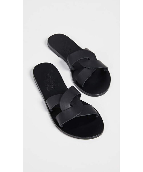 ANCIENT GREEK SANDALS（エンシェントグリークサンダルズ）の「Ancient Greek Sandals Desmos Slides（サンダル・レディース・Black/Beige/Silver・35/36/37/38/39/40/41）」の4枚目の写真