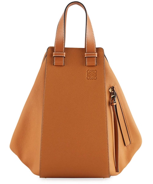 LOEWE（ロエベ）の「Loewe Hammock Medium Leather Bag（ショルダーバッグ・レディース・Brown・One Size）」の4枚目の写真