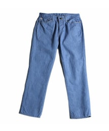 美品◎45rpm 竹比女 デニムパンツ 水浅葱 29インチ フルレングス 45R（フォーティファイブアール）の「水浅葱デニム竹比女（）」 - WEAR