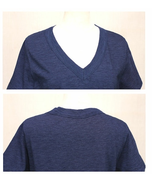 45R フォーティーファイブ　半袖　Tシャツ 45R（フォーティファイブアール）の「45☆VネックTシャツ