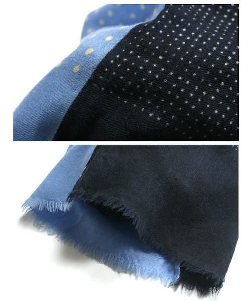 45R（フォーティファイブアール）の「ウールドット×ドットストール