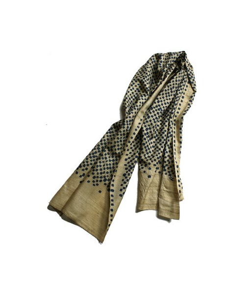 新品未使用45Rインドメリノカシミヤヘンリボンストール 45Rインドメリノカシミヤのヘリンボンストール: GOODS｜45R