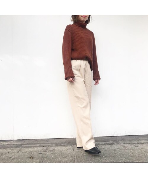 USED（ユーズド）の「"J CREW"　リブタートルネックプルオーバー（ニット/セーター・レディース・その他）」の10枚目の写真