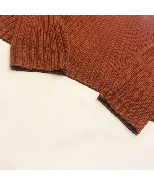 USED（ユーズド）の「"J CREW"　リブタートルネックプルオーバー（ニット/セーター・レディース・その他）」の5枚目の写真