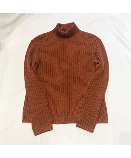 USED（ユーズド）の「"J CREW"　リブタートルネックプルオーバー（ニット/セーター・レディース・その他）」の2枚目の写真