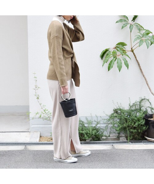 no brand（ノーブランド）の「クロスカシュクールKNIT（ニット/セーター・レディース・その他）」の5枚目の写真