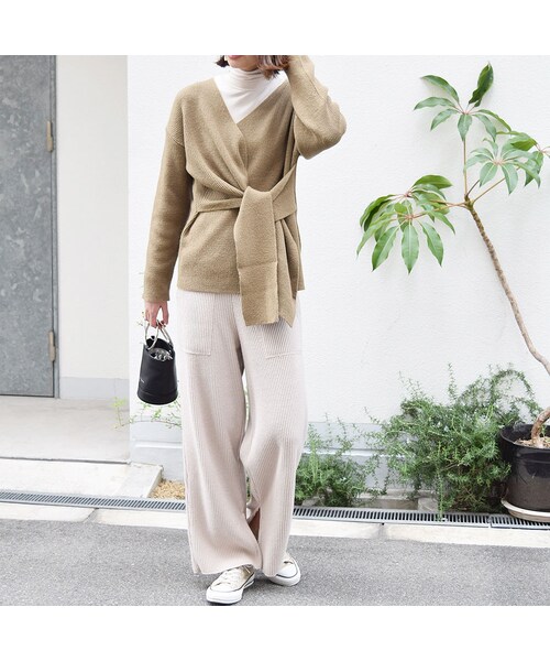 no brand（ノーブランド）の「クロスカシュクールKNIT（ニット/セーター・レディース・その他）」の7枚目の写真