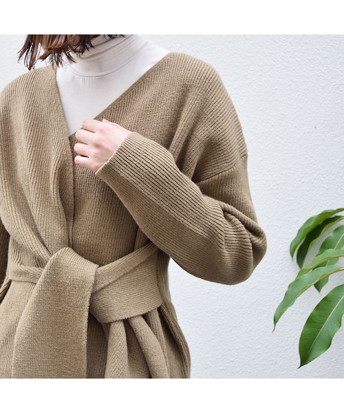 no brand（ノーブランド）の「クロスカシュクールKNIT（ニット/セーター・レディース・その他）」の3枚目の写真