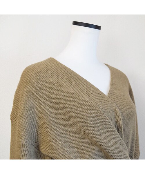 no brand（ノーブランド）の「クロスカシュクールKNIT（ニット/セーター・レディース・その他）」の10枚目の写真