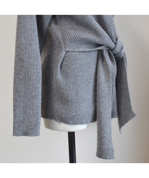 no brand（ノーブランド）の「クロスカシュクールKNIT（ニット/セーター・レディース・その他）」の13枚目の写真