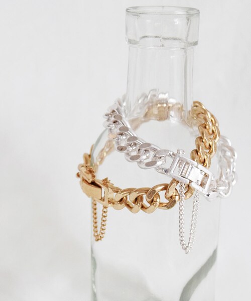 no brand（ノーブランド）の「Chain Bracelet（ブレスレット・レディース・その他）」の2枚目の写真