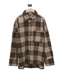 Dailyabout | チェック柄ルーズシャツ(シャツ/ブラウス)