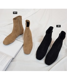 Dailyabout | フェイクスエードアンクルブーツ(ブーツ)