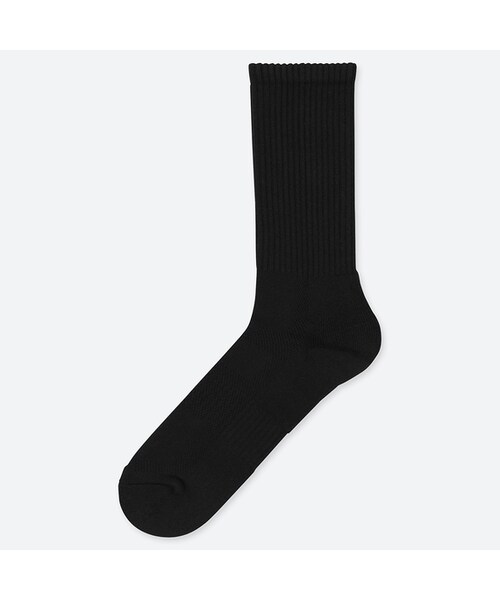 UNIQLO（ユニクロ）の「パイルソックス（ソックス/靴下・メンズ・BLACK 09/GRAY 03/OFF WHITE 01/NAVY 69・27-29/25-27）」の2枚目の写真