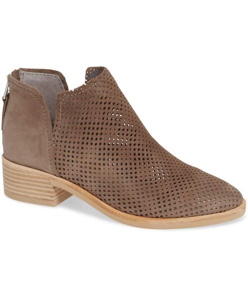 dolce vita tauris perforated bootie