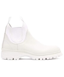 PRADA | Prada - Leather Chelsea Boots - Womens - White(ブーツ)