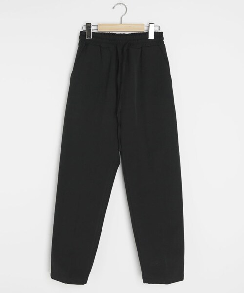 DHOLIC（ディーホリック）の「裏起毛イージーストレートパンツ（その他パンツ・レディース・グリーン/ブラック/ベージュ・M/L）」の2枚目の写真