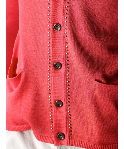 5351 POUR LES HOMMES（ゴーサンゴーイチプールオム）の「【DIRECTOR'SＬＩＮＥ】スタッズ付ドレスカーデ（トップス・メンズ・ピンク/ブラック・2/3）」の9枚目の写真