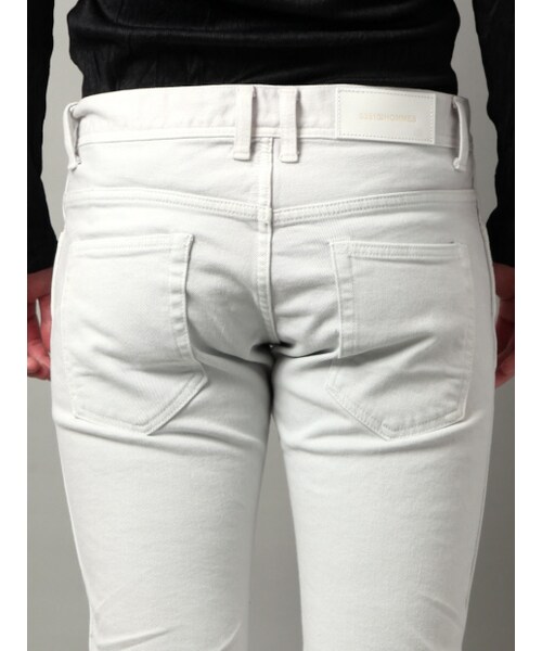 5351 POUR LES HOMMES(ゴーサンゴーイチプールオム)の「12OZデニムスリムストレート(パンツ・メンズ・インディゴ/ホワイト・0/1/2/3/4)」の8枚目の写真