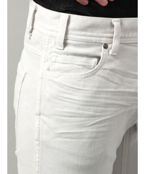 5351 POUR LES HOMMES(ゴーサンゴーイチプールオム)の「12OZデニムスリムストレート(パンツ・メンズ・インディゴ/ホワイト・0/1/2/3/4)」の7枚目の写真