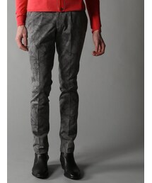 5351 POUR LES HOMMES | ストレッチ転写P/tテーパードスラックス(パンツ)