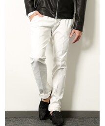 5351 POUR LES HOMMES | ストレッチドライコットン綿スラックス【予約】(パンツ)