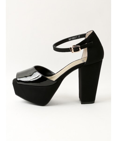 NOMINE（ノミネ）の「3トーンヒール【Scawaii2014年03月号P.54掲載】（シューズ・レディース・pink/black/gray・35/36/37/38/39）」の6枚目の写真