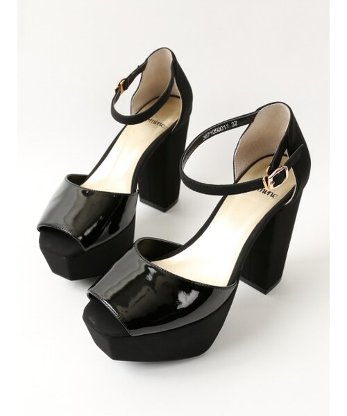 NOMINE（ノミネ）の「3トーンヒール【Scawaii2014年03月号P.54掲載】（シューズ・レディース・pink/black/gray・35/36/37/38/39）」の2枚目の写真