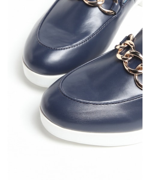 NOMINE（ノミネ）の「チェーンローファー【SEVENTEEN2014年04月号P.57掲載】（シューズ・レディース・beige/black/navy/white・35/36/37/38/39）」の8枚目の写真