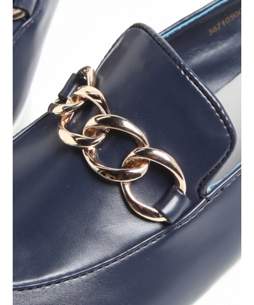 NOMINE（ノミネ）の「チェーンローファー【SEVENTEEN2014年04月号P.57掲載】（シューズ・レディース・beige/black/navy/white・35/36/37/38/39）」の9枚目の写真