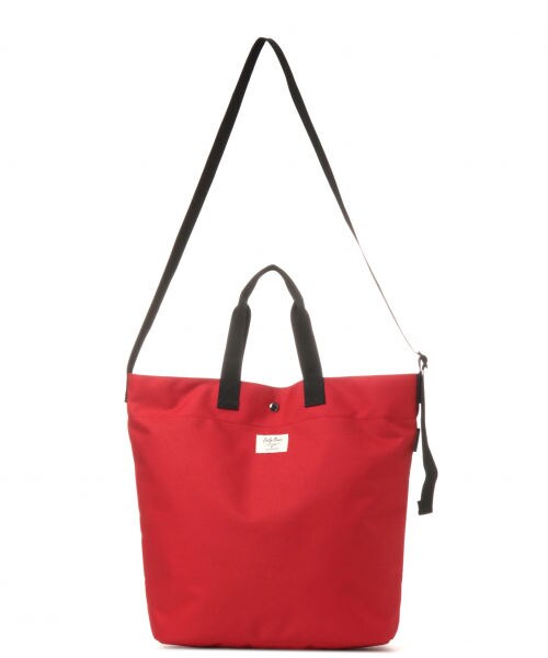 studio CLIP（スタディオクリップ）の「《CORDURA》2WAYWフェイストートバッグ[WEB先行予約]（バッグ・ブラック/レッド/キャメル/カーキ(WEB限定)）」の2枚目の写真