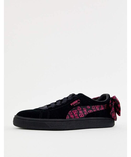 puma suede x barbie