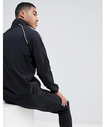 adidas 黒 テーラードジャケット 新品 Lsize アディダス テーラードジャケット adidas 黒 人気