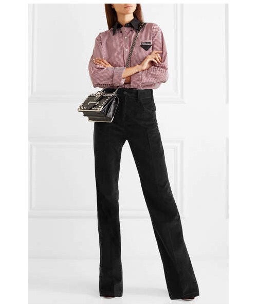 【プラダ・PRADA】Wide-legged corduroy pants Prada Wide Legged Corduroy Pants | Saks Fifth Avenue