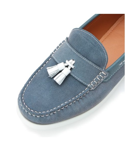 TAKEO KIKUCHI（タケオキクチ）の「マッケイタッセル&スリッポン（スニーカー・メンズ・ベージュ系/ブラウン系/ブルー系/ネイビー系/イエロー系・25.0cm/26.0cm/27.0cm）」の11枚目の写真