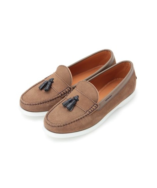 TAKEO KIKUCHI（タケオキクチ）の「マッケイタッセル&スリッポン（スニーカー・メンズ・ベージュ系/ブラウン系/ブルー系/ネイビー系/イエロー系・25.0cm/26.0cm/27.0cm）」の3枚目の写真