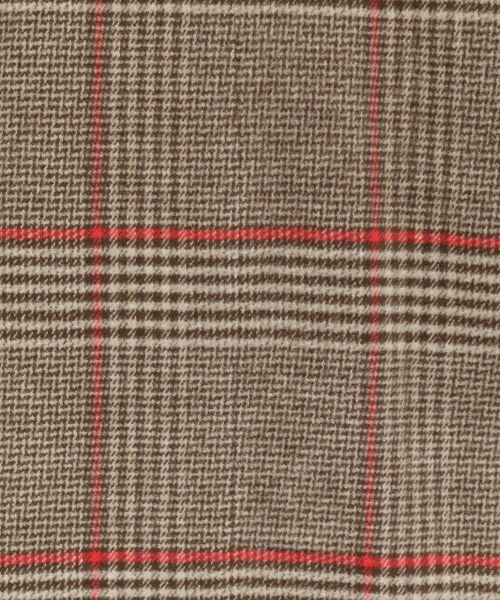 LAKOLE（ラコレ）の「チェック柄メルトンロングコート（ジャケット/アウター・グレー()/ベージュ()）」の19枚目の写真