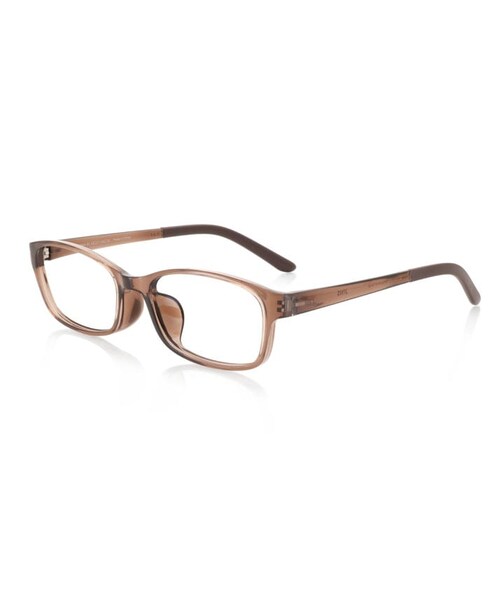 JINS（ジンズ）の「【Rubber Modern Airframe-Bold-】（メガネ・レディース・レッド(05)/ネイビー(58)/ライトブラウン(82)/ダークブラウン(85)・Medium 53□17-143○32）」の2枚目の写真