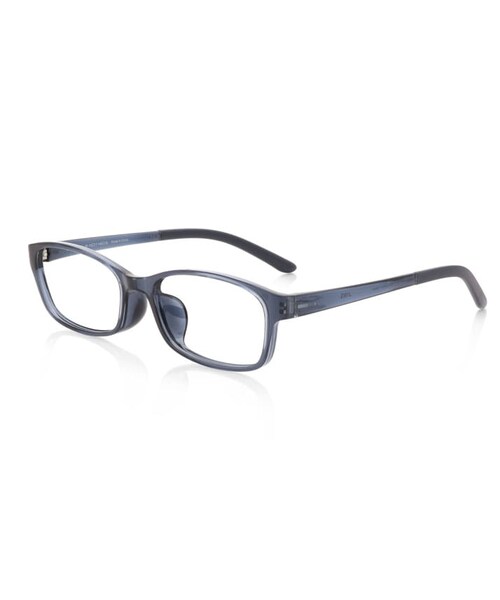 JINS（ジンズ）の「【Rubber Modern Airframe-Bold-】（メガネ・レディース・レッド(05)/ネイビー(58)/ライトブラウン(82)/ダークブラウン(85)・Medium 53□17-143○32）」の4枚目の写真