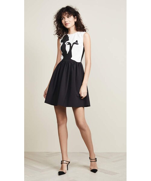 Boutique Moschino Silhouette Mini Dress
