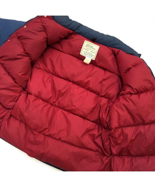 L.L.Beanダウン寝袋 LLBean ダウン寝袋 青 210cm LLBean ダウン寝袋 青