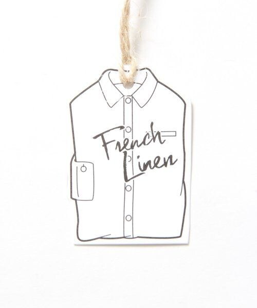 LEPSIM（レプシィム）の「フレンチリネンテーラードジャケット（ジャケット/アウター・レディース・グレー/ネイビー/ブルー/オフ・Ｌ/Ｍ）」の15枚目の写真