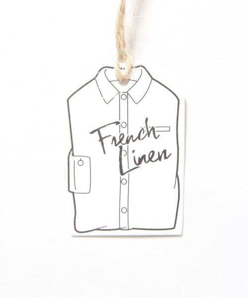 LEPSIM(レプシィム)の「フレンチリネンタックパンツ(パンツ・レディース・グレー/ネイビー/ブルー/オフ・L/M)」の14枚目の写真