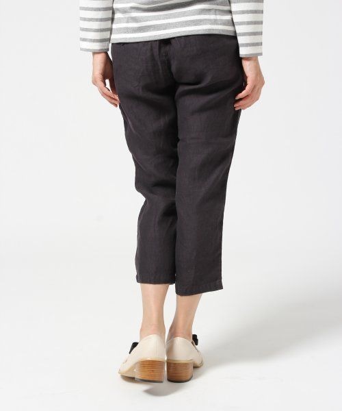 LEPSIM(レプシィム)の「フレンチリネンタックパンツ(パンツ・レディース・グレー/ネイビー/ブルー/オフ・L/M)」の6枚目の写真