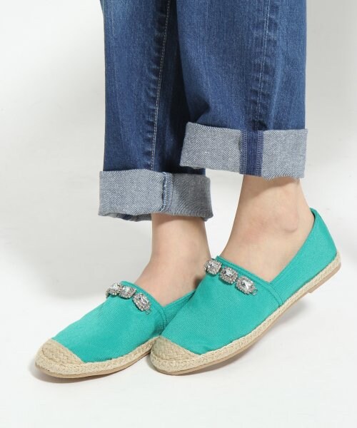 GLOBAL WORK（グローバルワーク）の「【一部店舗限定】ビジューエスパＺＬ２（シューズ・レディース・イエロー(65)・Ｌ(24～24.5cm)/Ｍ(23～23.5cm)/Ｓ(22～22.5cm)）」の5枚目の写真